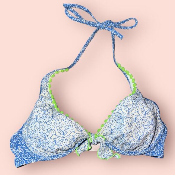 Victoria's Secret Y2K Triangle String Bikini Top Lot Adjustable Size Small 32C - Picture 2 of 7